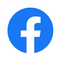 Facebook app icon in blue and white